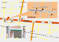 はちまん鍼灸院整骨院地図