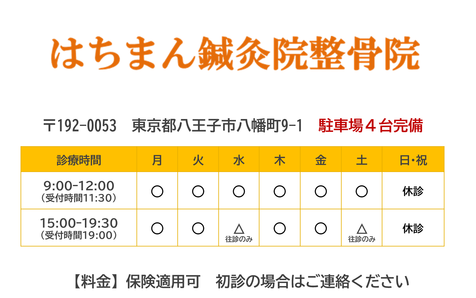 変形性股関節症　はちまん鍼灸院整骨院